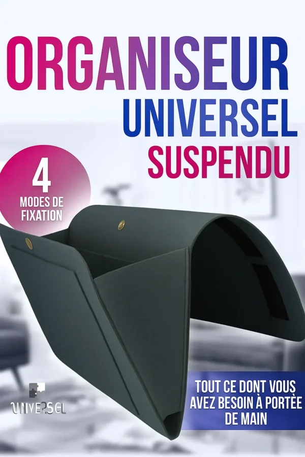 Organisateur de chevet universel